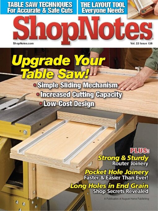 Title details for ShopNotes Magazine by Active Interest Media HoldCo, Inc. - Available